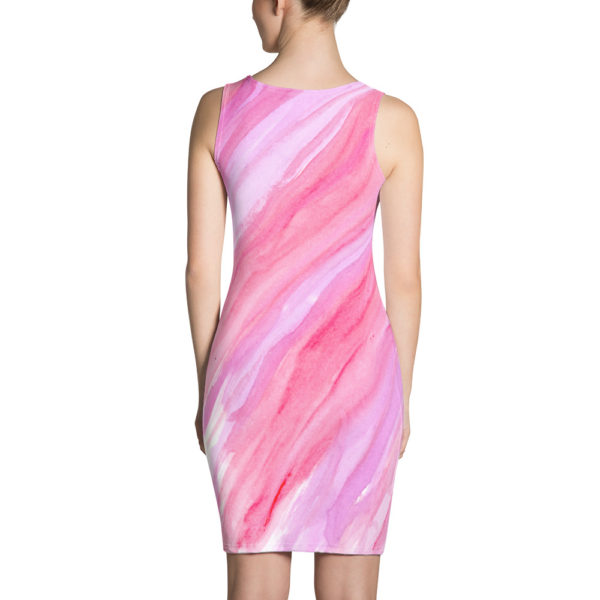 Red & Pink - Mini Dress