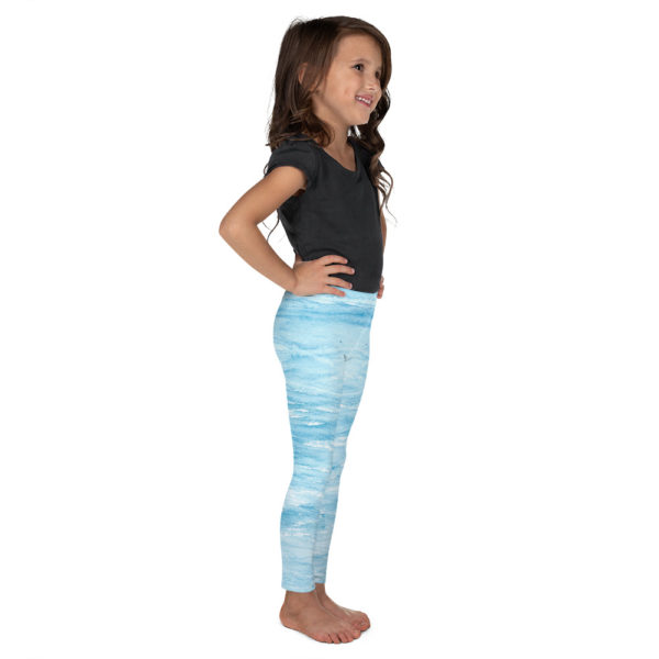 Blue Strokes - Kid's Leggings - Image 3