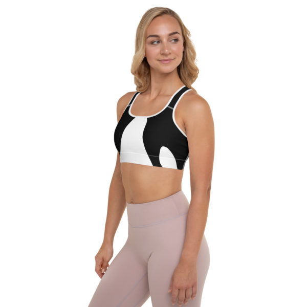Orca Whale - Padded Sports Bra - Image 2