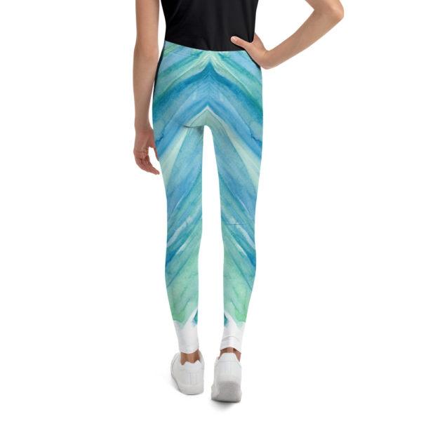 Blue & Green - Youth Leggings