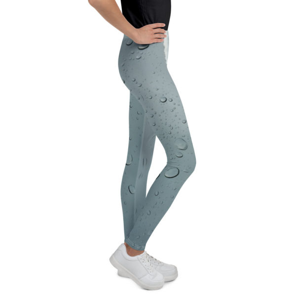 Rain Drops - Youth Leggings - Image 4