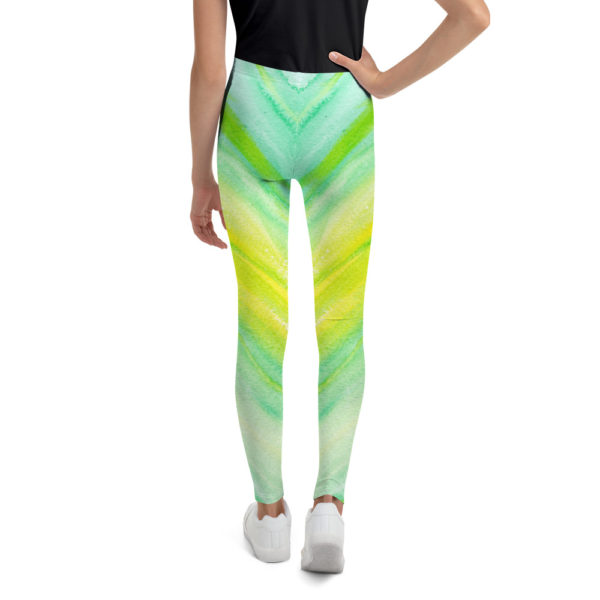 Green & Yellow - Youth Leggings