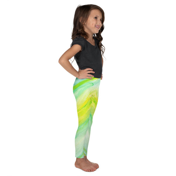 Green & Yellow - Kid's Leggings - Image 3