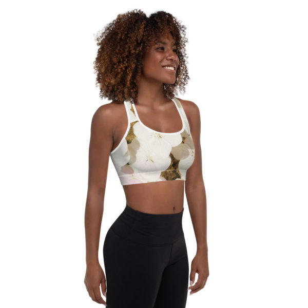 Floating Flower's - Padded Sports Bra - Image 3