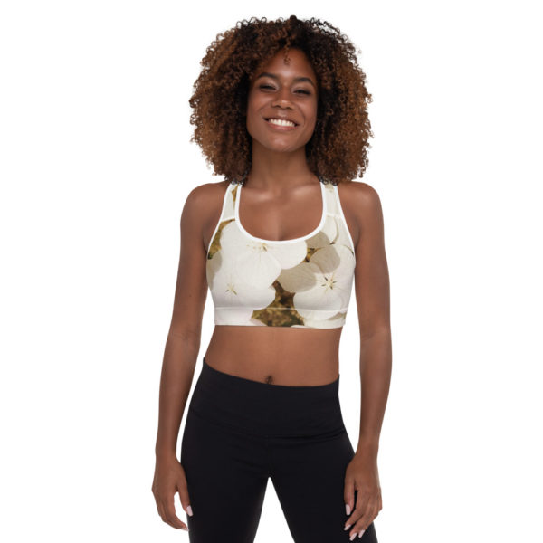 Floating Flower's - Padded Sports Bra