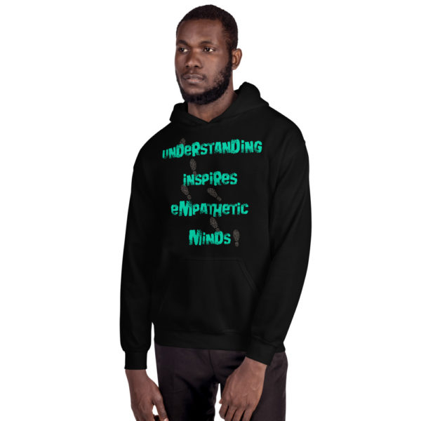 Understanding Inspires Empathetic Minds - Unisex Hoodie - Image 3