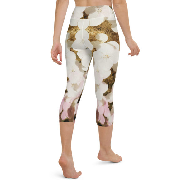 Floating Flower's - Yoga Capri Leggings - Image 6