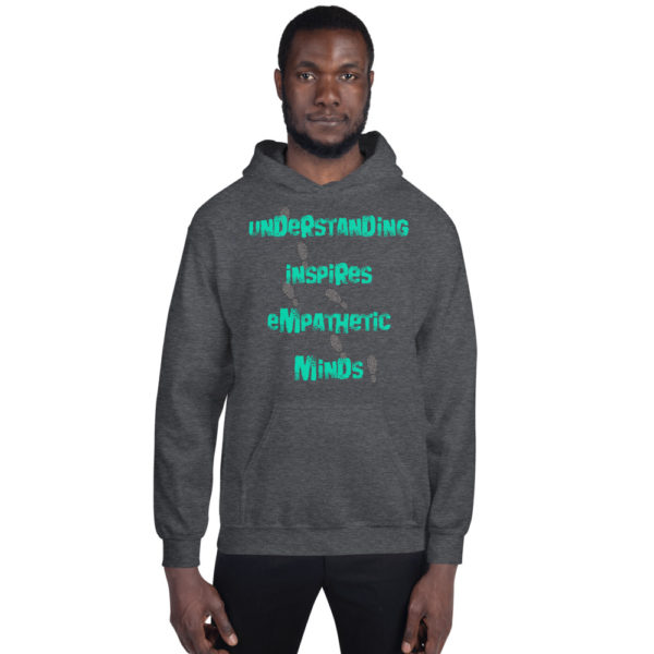 Understanding Inspires Empathetic Minds - Unisex Hoodie - Image 4
