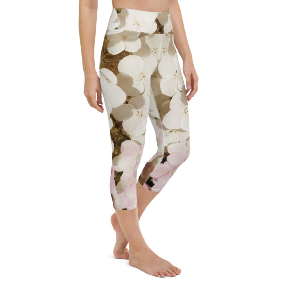 Floating Flower's - Yoga Capri Leggings - Image 5