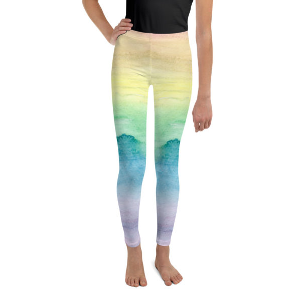 Fade Into The Sun - Youth Leggings - Image 4