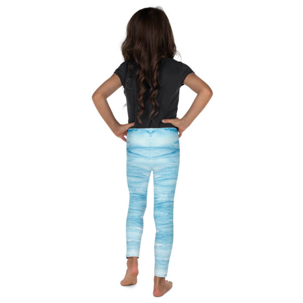 Blue Strokes - Kid's Leggings - Image 5