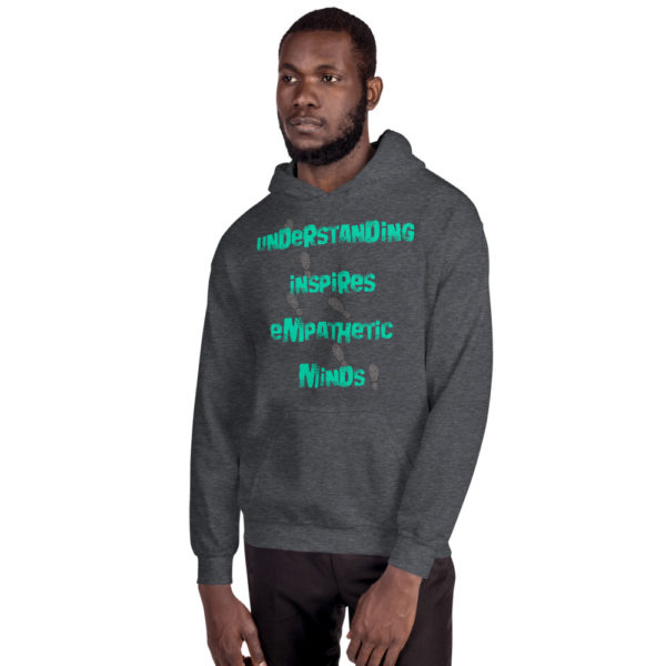 Understanding Inspires Empathetic Minds - Unisex Hoodie - Image 5