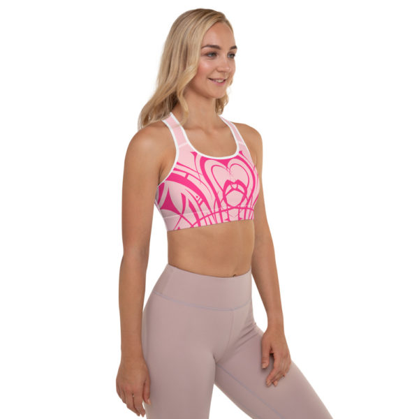 Vita Kalos Pink - Padded Sports Bra - Image 3