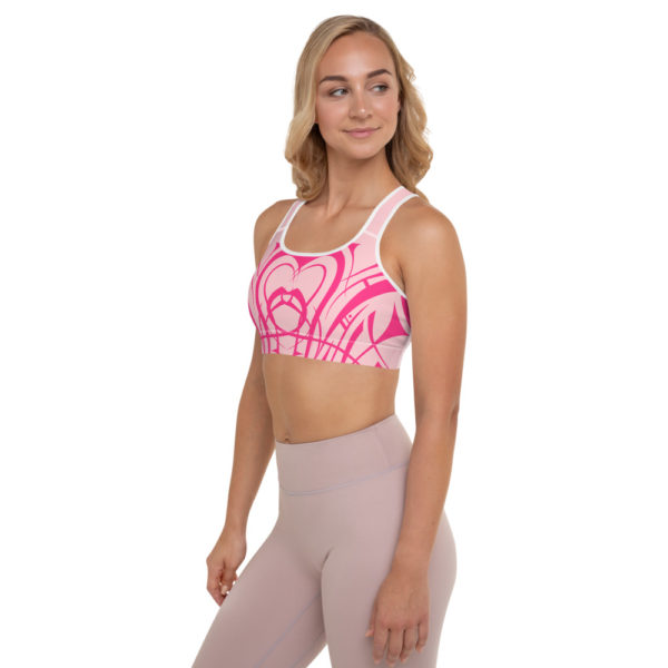 Vita Kalos Pink - Padded Sports Bra - Image 2