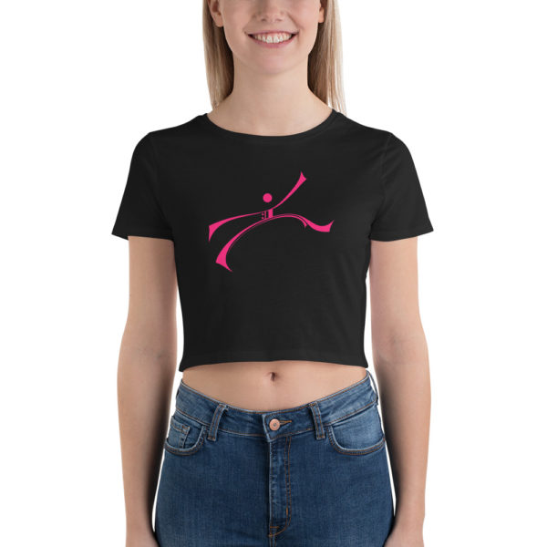 Break Sweat No Regret Hot Red - Women’s Crop Tee - Image 3