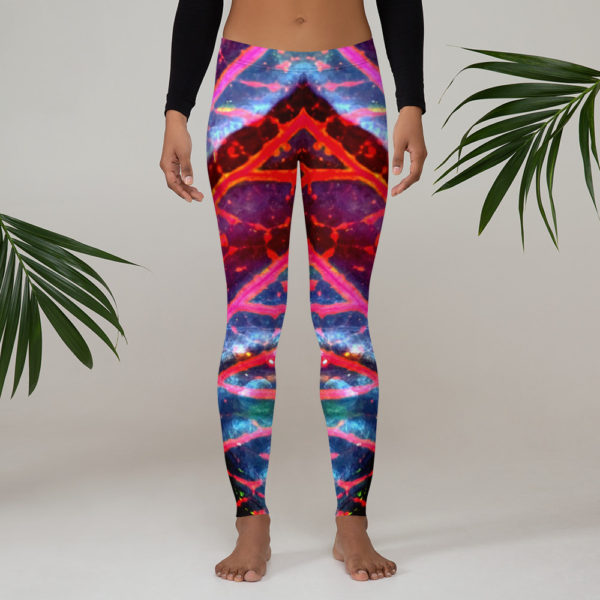 Red Tropics - Leggings - Image 2
