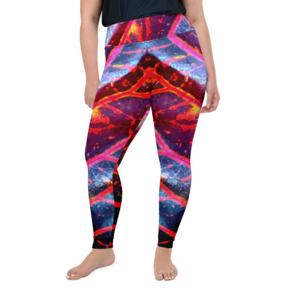 Red Tropics - All-Over Print Plus Size Leggings