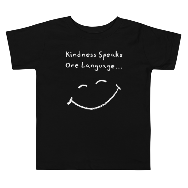 Kindness Speaks One Language - Toddler Short Sleeve Tee