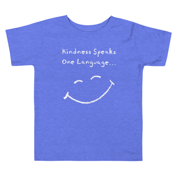 Kindness Speaks One Language - Toddler Short Sleeve Tee - Image 2