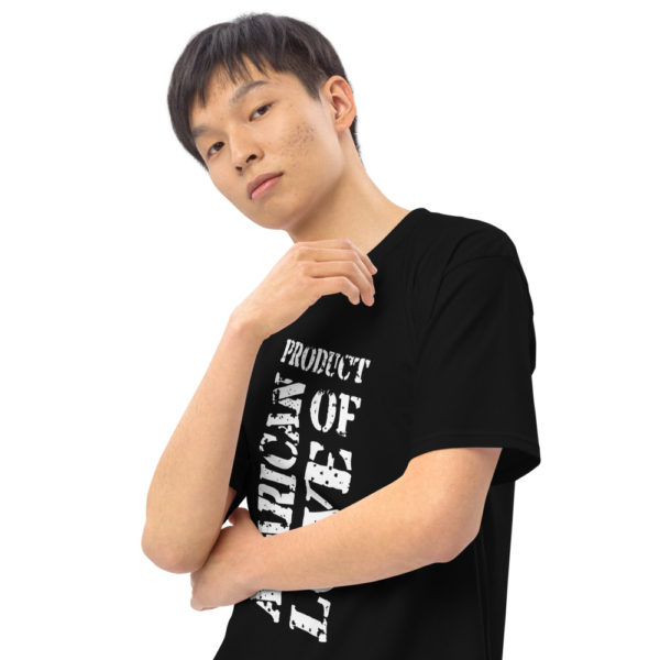 Product of American love - Men’s premium heavyweight tee - Image 4