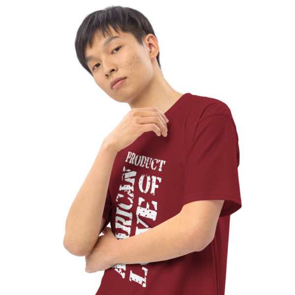 Product of American love - Men’s premium heavyweight tee - Image 14