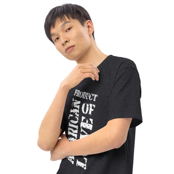 Product of American love - Men’s premium heavyweight tee - Image 9