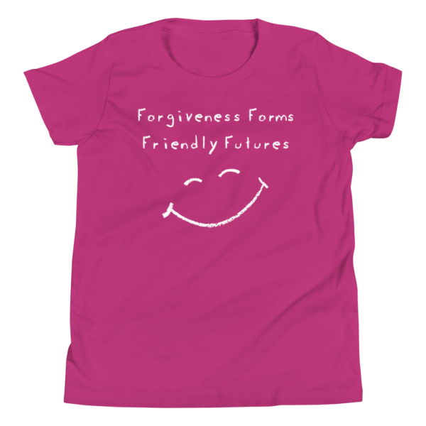 Forgiveness Forms Friendly Futures - Youth Short Sleeve T-Shirt - Image 6