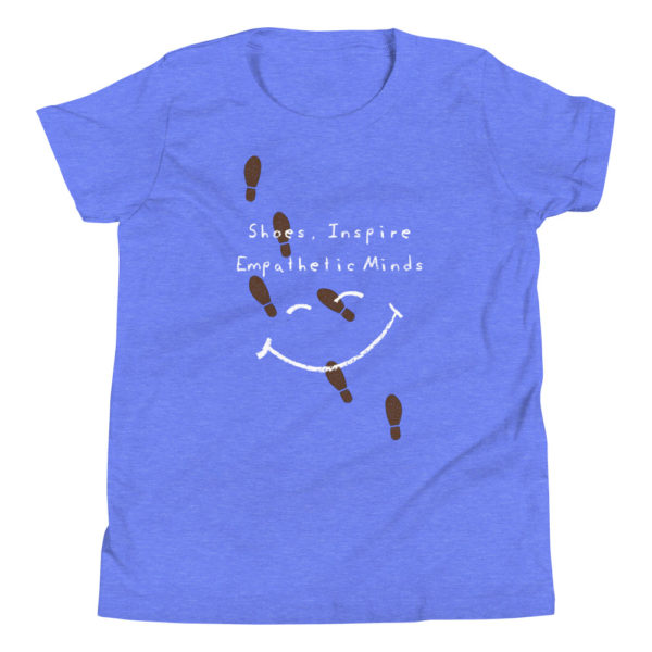 Shoes Inspire Empathetic Minds - Youth Short Sleeve T-Shirt - Image 9