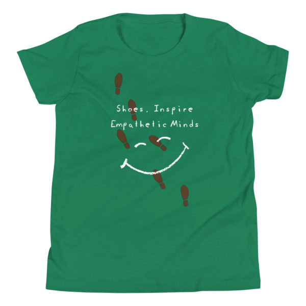 Shoes Inspire Empathetic Minds - Youth Short Sleeve T-Shirt - Image 8