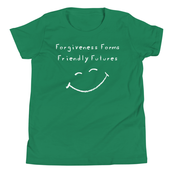 Forgiveness Forms Friendly Futures - Youth Short Sleeve T-Shirt - Image 8