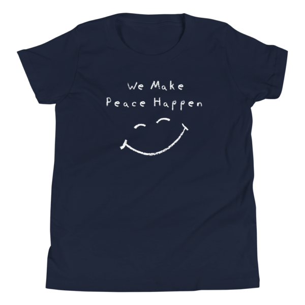 We Make Peace Happen - Youth Short Sleeve T-Shirt - Image 2